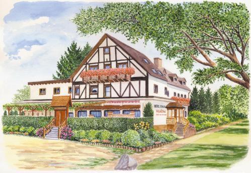 Hotel Pfauen Umkirch Bagian luar foto